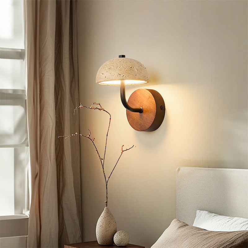 Huangdong stone wall bedroom bedside lamp
