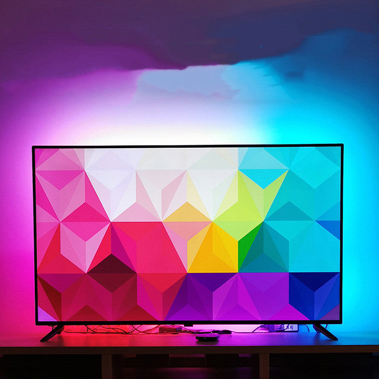 Ambiance TV avec Graffiti Smart Projector Rideau Fond Lumière