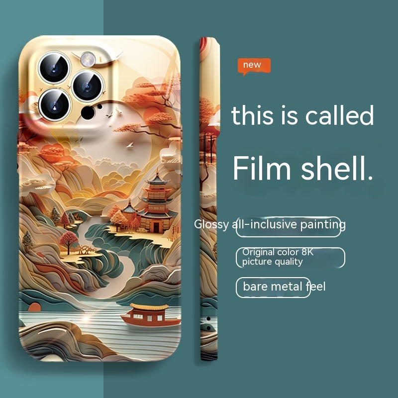 Coupes de papier Image Chine-Chic Style Mobile Phone Case