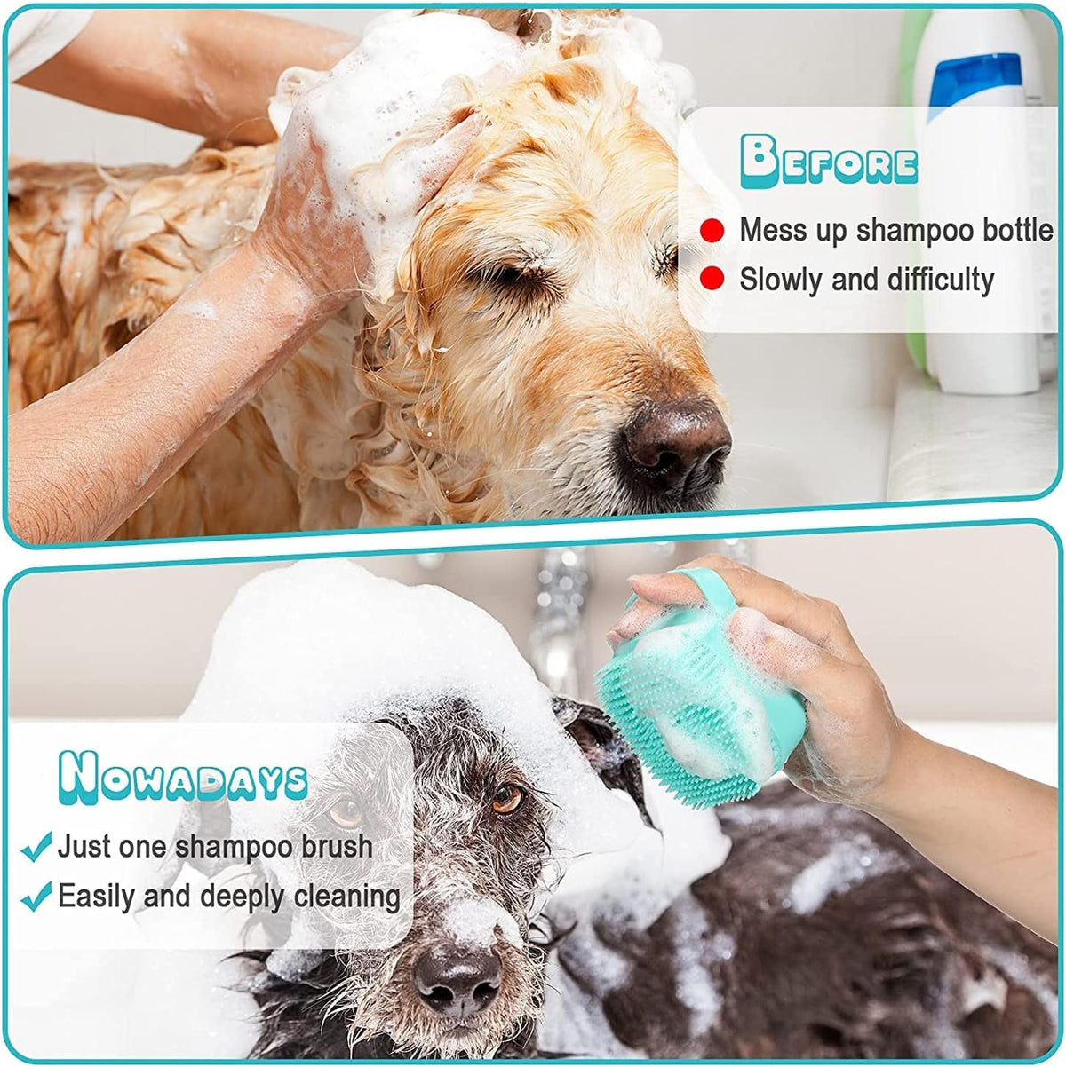 Kit de toilettage pour animaux de compagnie de 7pcs