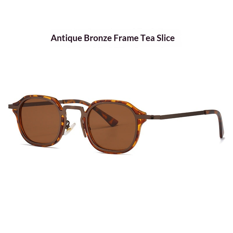 Lunettes de soleil européennes et américaines Trend Street Snap Retro