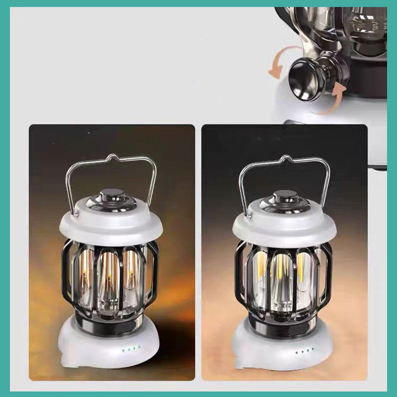 Portable Retro Tente Camping Light