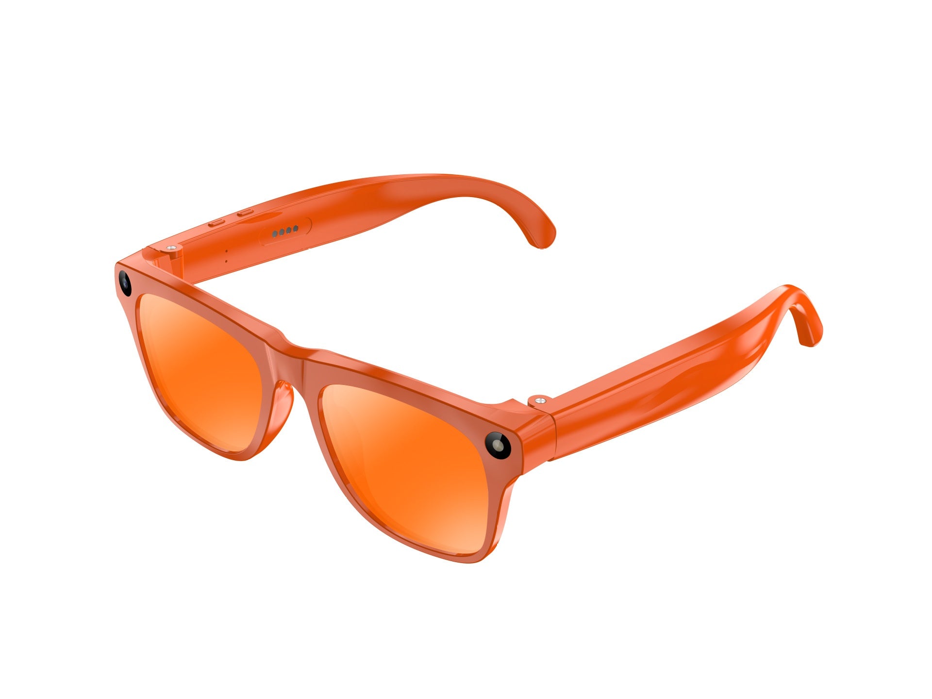Lunettes intelligentes alimentées par l'IA avec une caméra