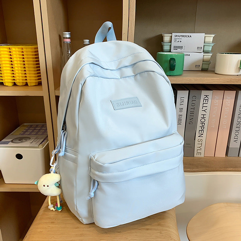 Sac à dos simple et polyvalent pour étudiants du collège