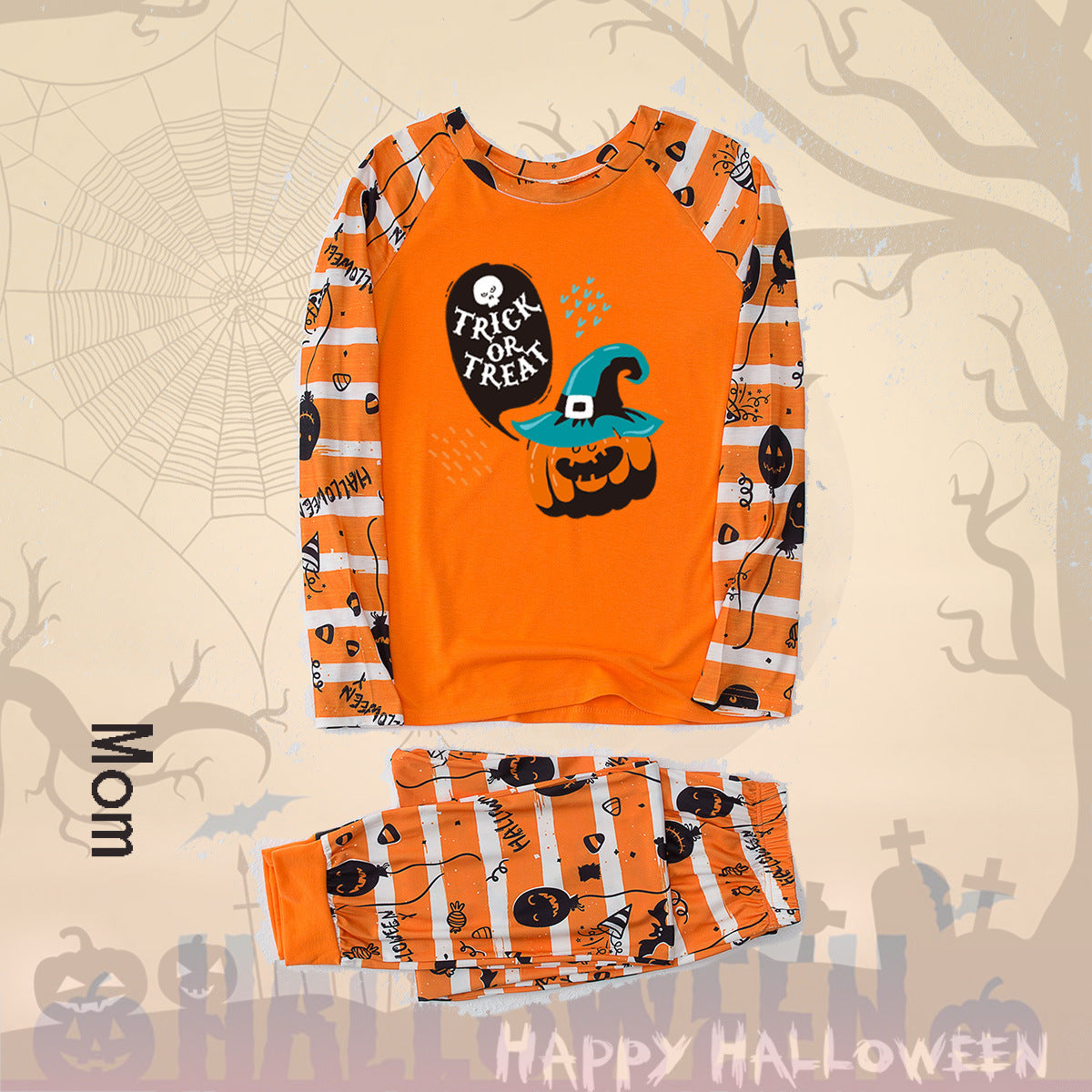 Halloween costume Parent-enfant Pyjamas de maison
