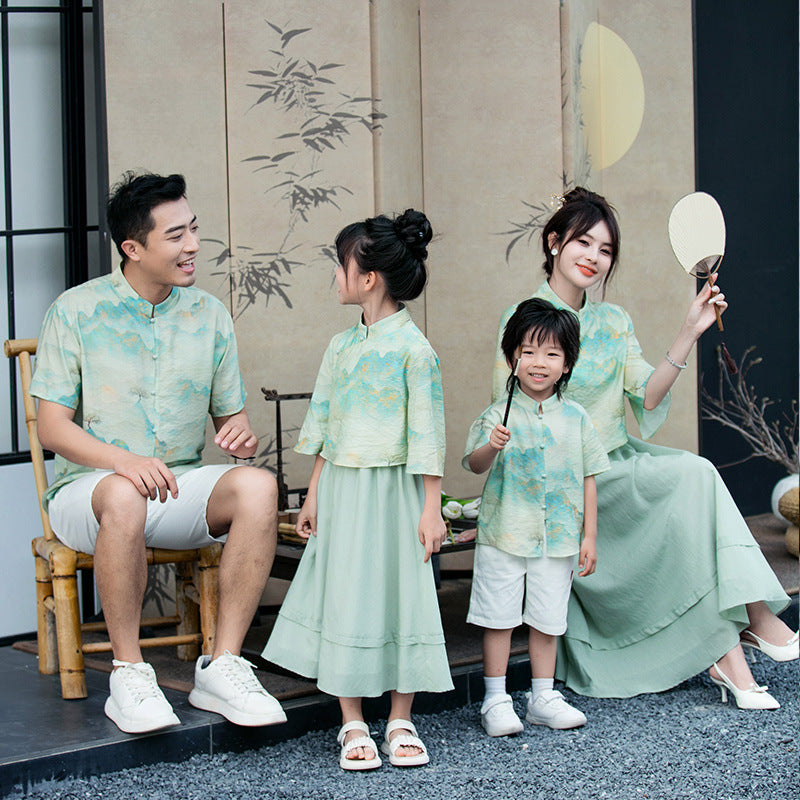 Parent-Child Chinese Cheongsam