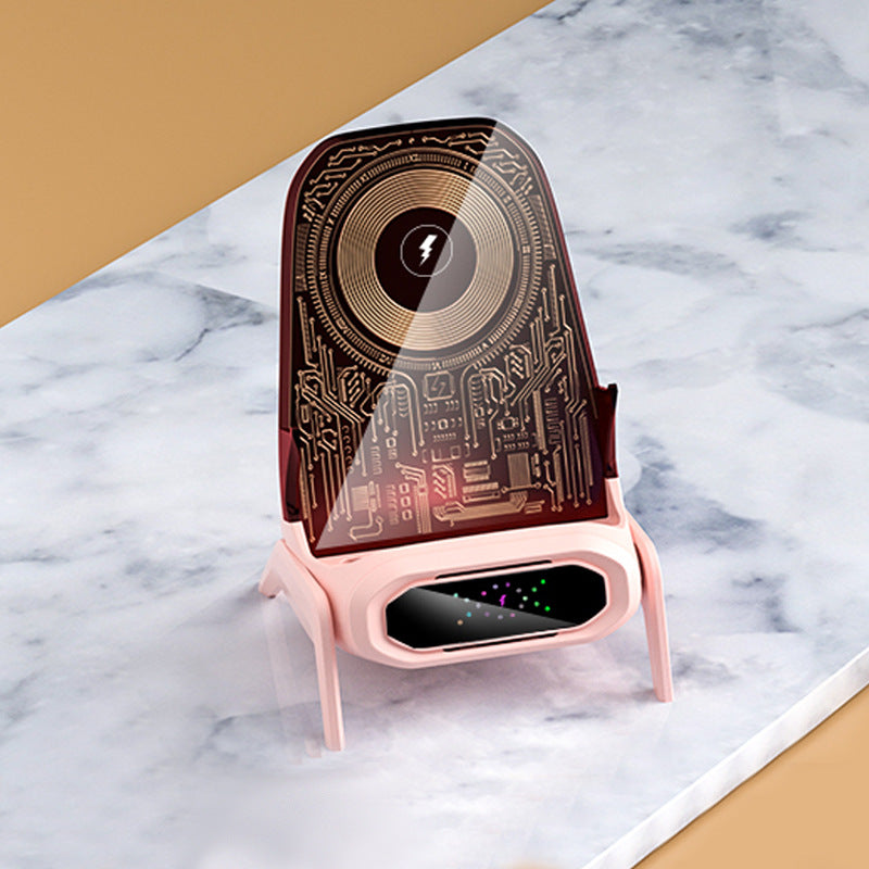 Porte-téléphone mobile pour petite chaise transparente sans fil
