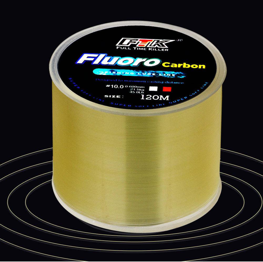 Multicolor Nylon Fishing Line 120M