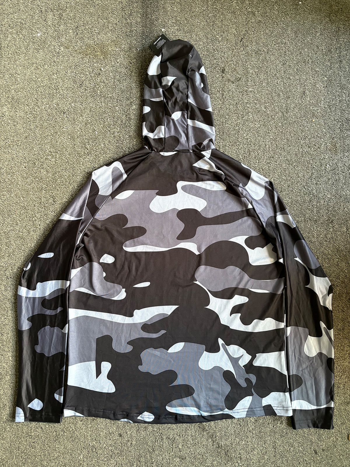 Pêche Hoodie voile chemise Surf couverture visage cou été hommes longue manches chasse Jersey