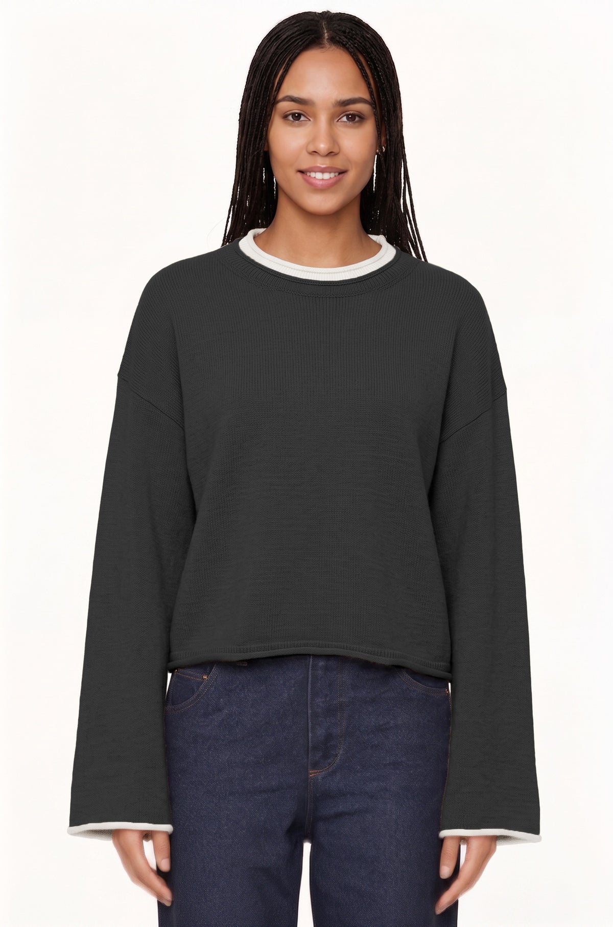 Women's Pullover Round Neck Casual Top