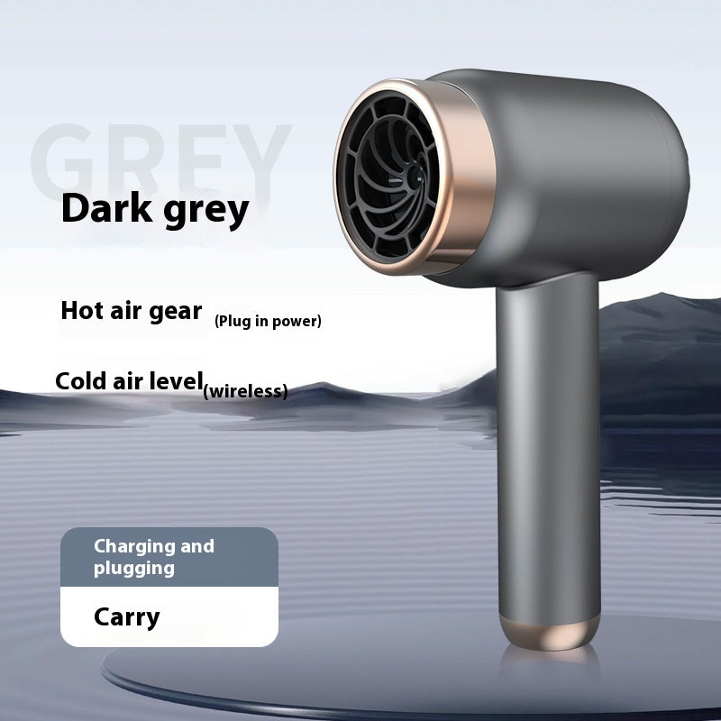 Séchoir à cheveux sans fil haute vitesse Anion rechargeable