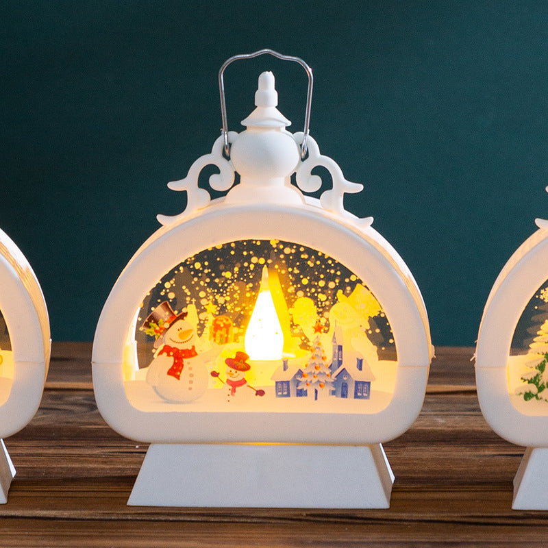 Décoration de Noël Fournitures Lampe Portable pour Enfants