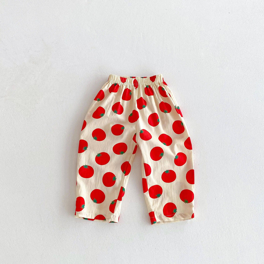 Série de filles Pantalons de culture d'été