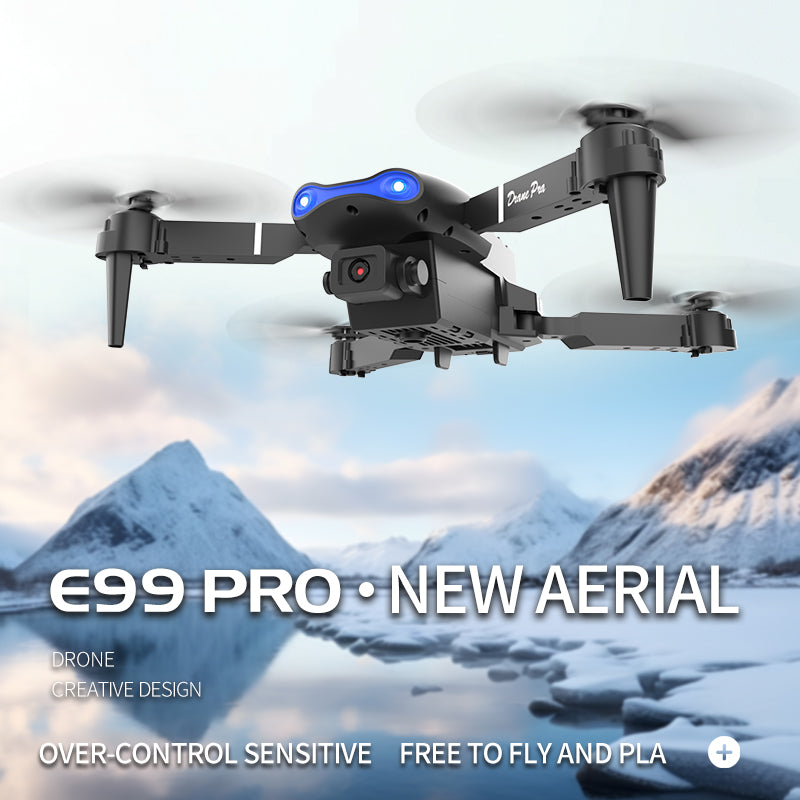 E99Pro - Caméra double - Double Batterie-noir
