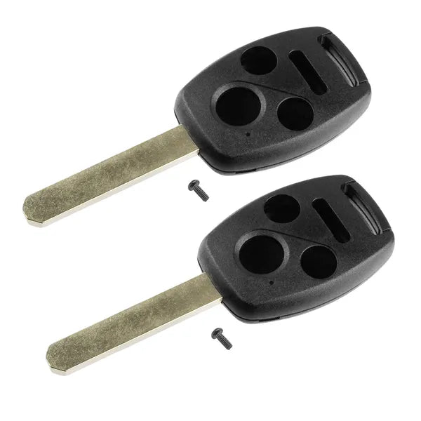 Coque à distance sans clé 2Pcs pour Honda Accord 2008-2012 Car Key Fob Pad Replac