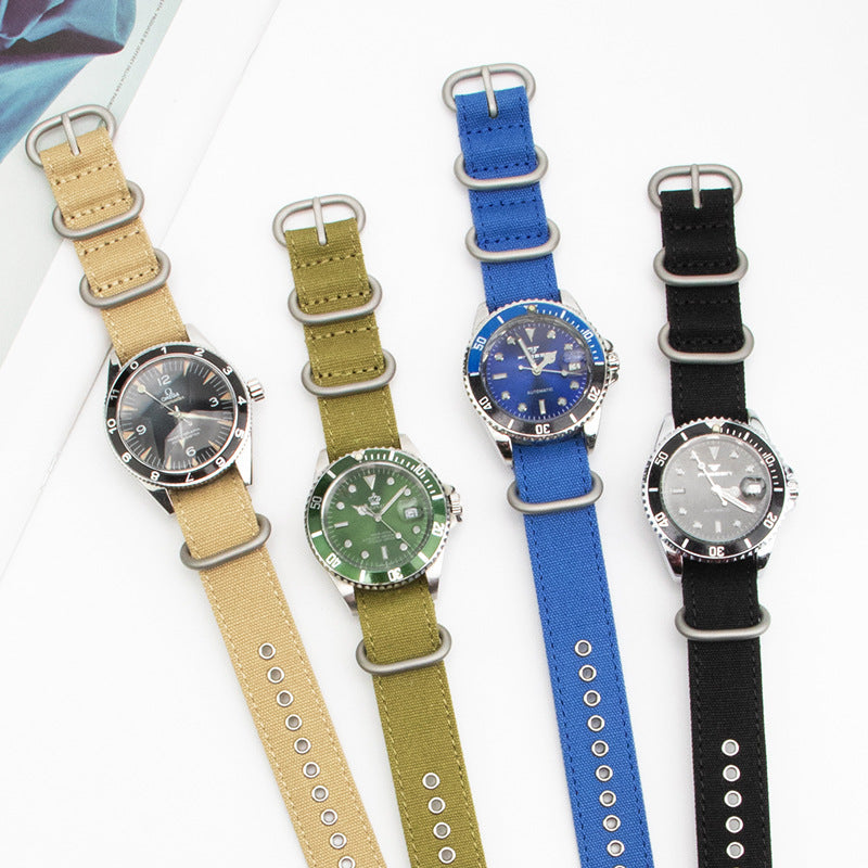 Toile Nylon Épaisseur bracelet de montre