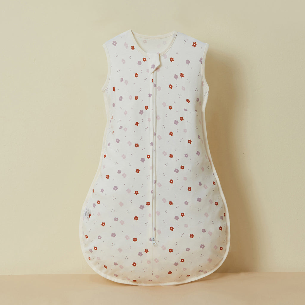 Nouveau-né Coton Sac de couchage Pyjama sans manches bébé Coton peigné