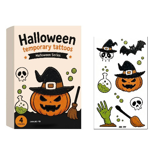Stickers Tatouage Halloween