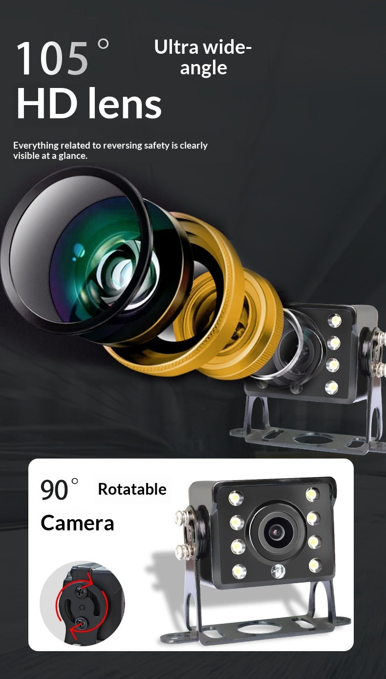 AHD 1080P 720P Caméra inverse