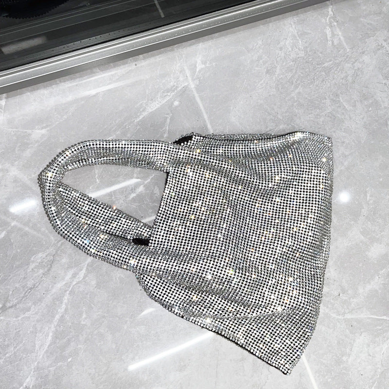 Sac à main Shiny Strass Sac de dîner