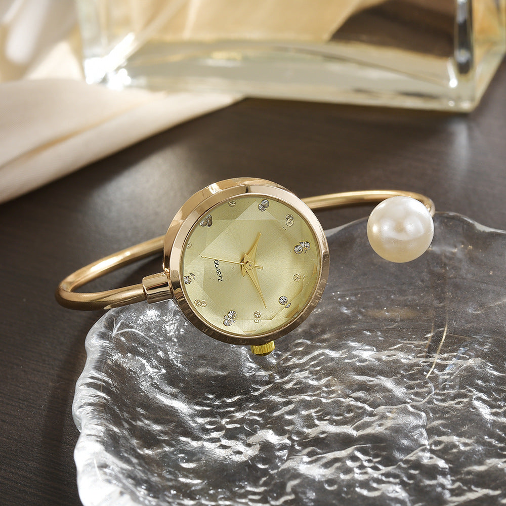Fritillary-pattern Gradient style coréen Minimalist bracelet montre