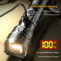 Long-lasting LED flashlight for home use