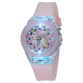 Licorne Lumineuse Silicone Quartz Montre pour les enfants et les enfants de l'école primaire