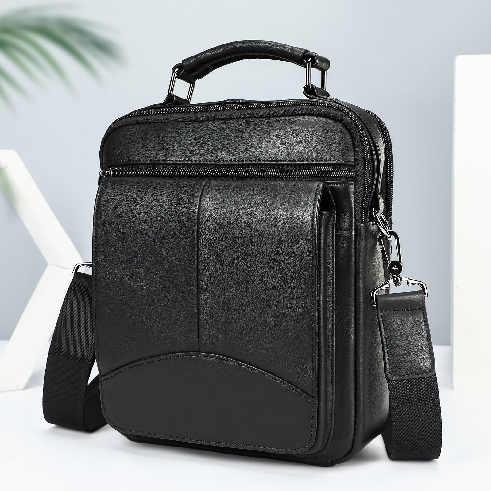 Sac d'épaule de luxe Business Light pour hommes