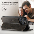Holster de carte de chargeur sans fil magnétique de boîtier téléphonique