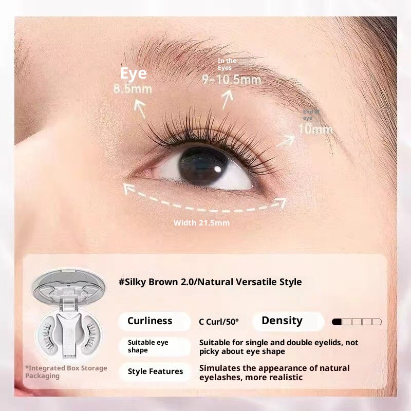 Porte savon intégré faux cils magnétiques unis
