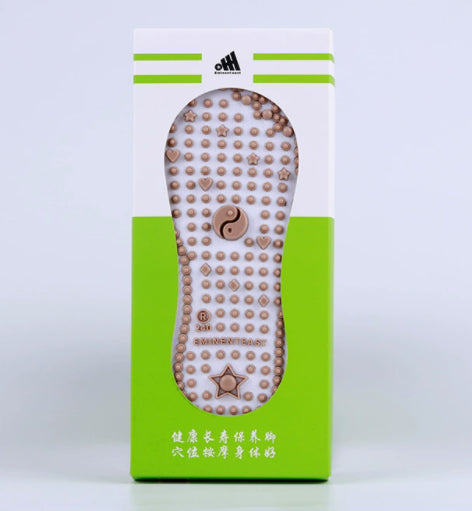 Chaussettes de massage en coton acupoint peigné à usage ménager créatif