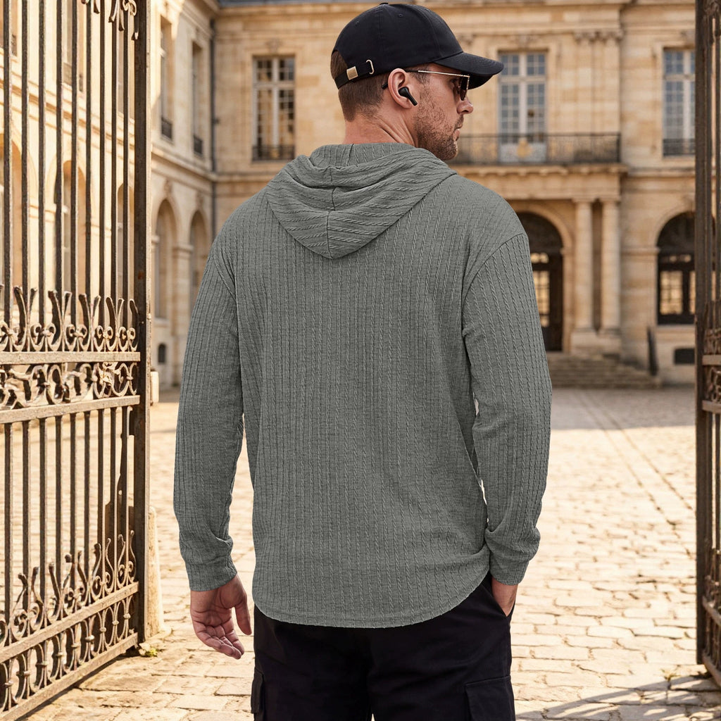 Polo à capuchon pour hommes