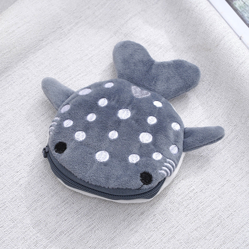 Pendentif de dessins animés en peluche de pièces de Shark pour enfants