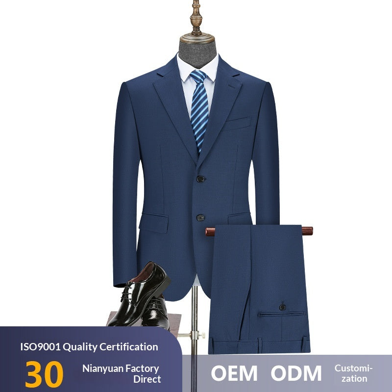 Ensemble de costumes d'affaires à deux boutons Slim-fit