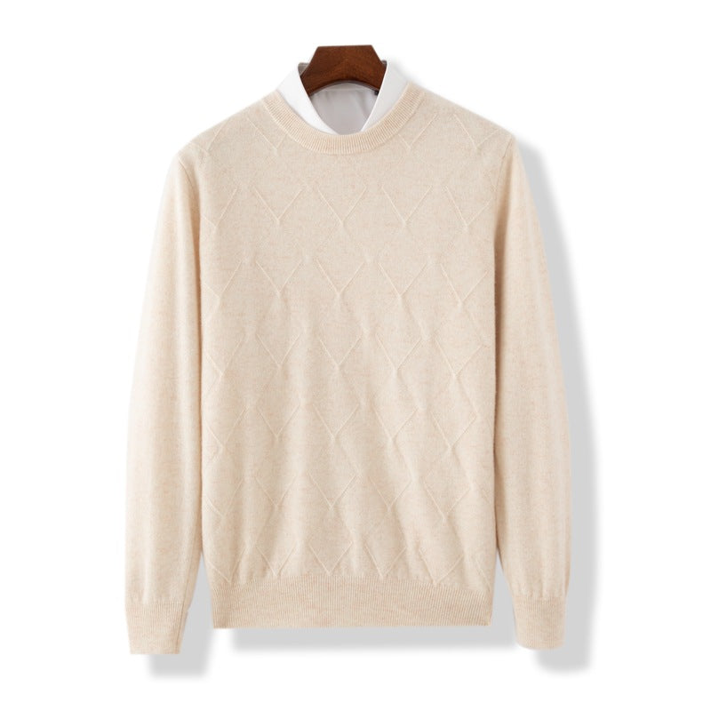 AutomneHiver Chandail de laine Hommes Pullover