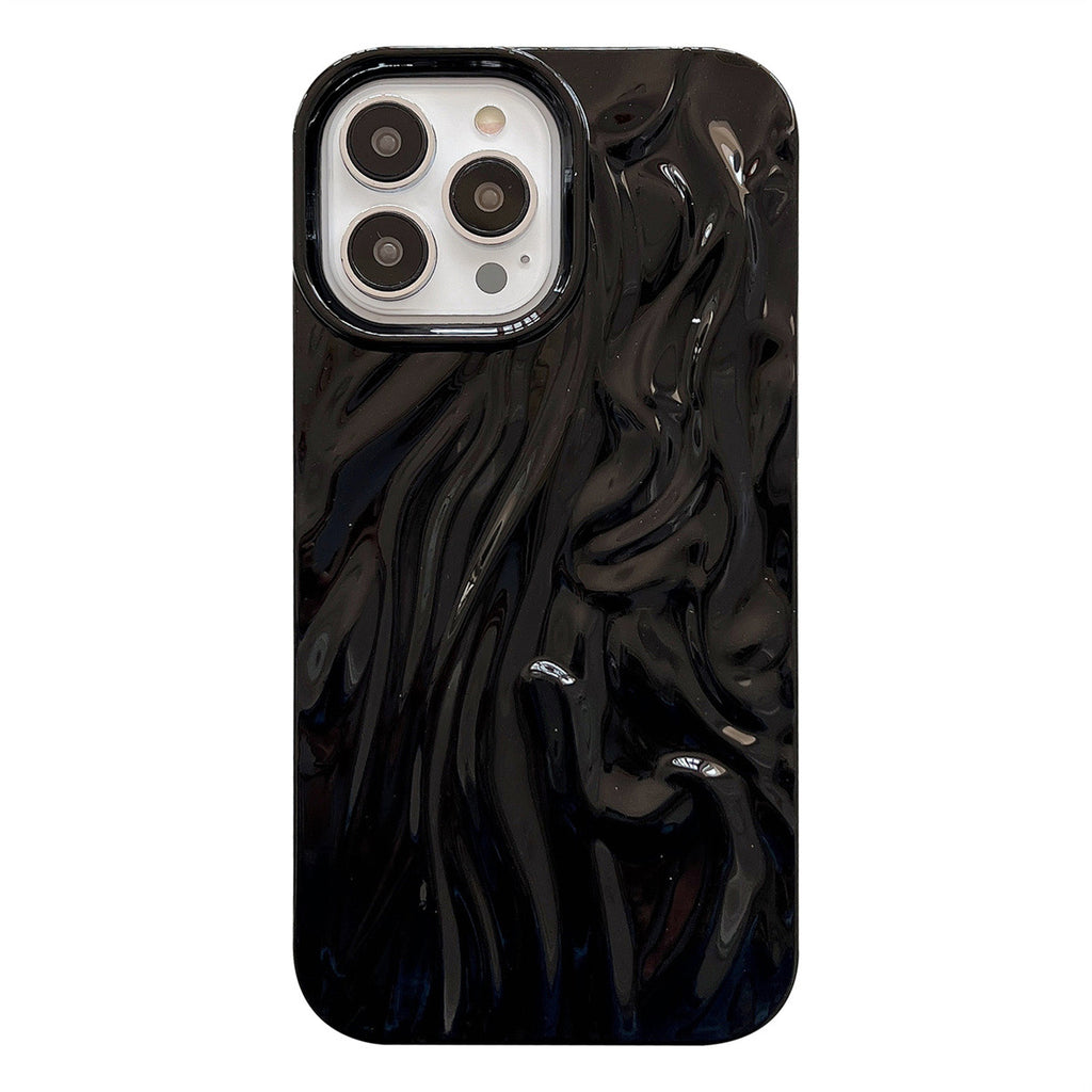 Boîtier de téléphone en silicone de haute qualité en couleur solide