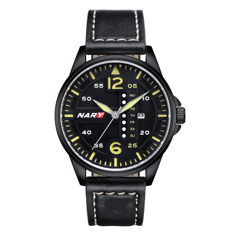 Montre Quartz résistante à l'eau pour hommes