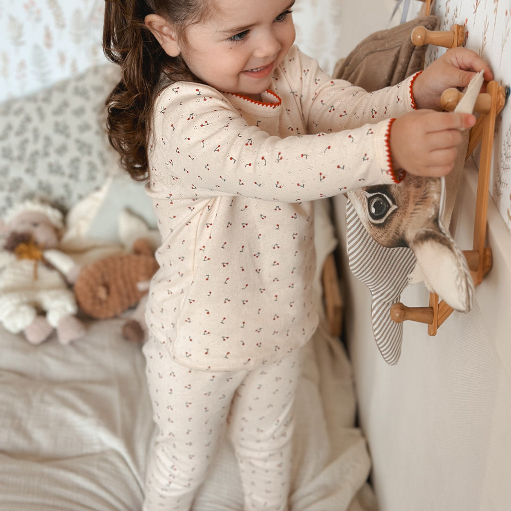 Pajama Set Vêtements Printemps Top