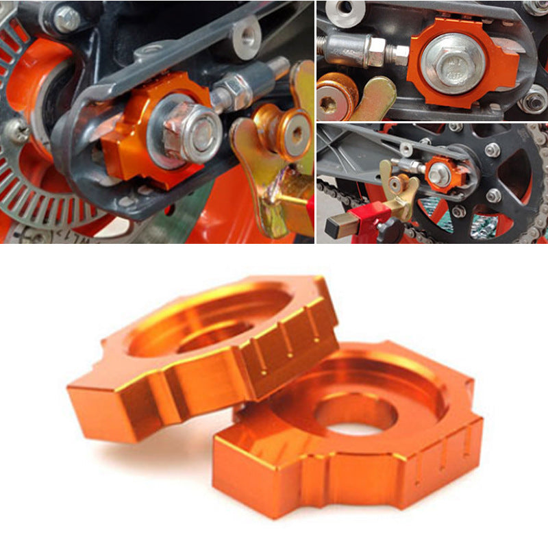 Applicable à la modification KTM de la moto Régulateur de fourche arrière Régulateur de vis