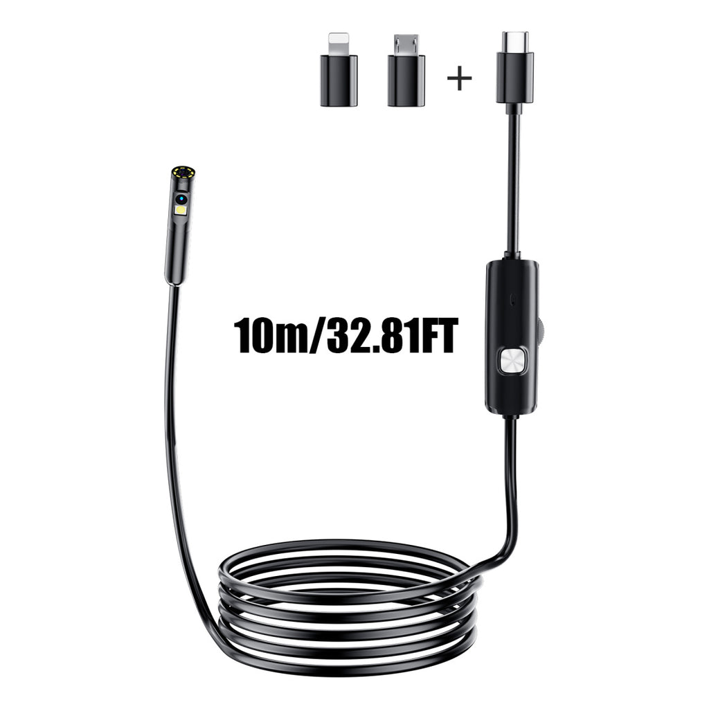 Caméra double endoscope éclairée