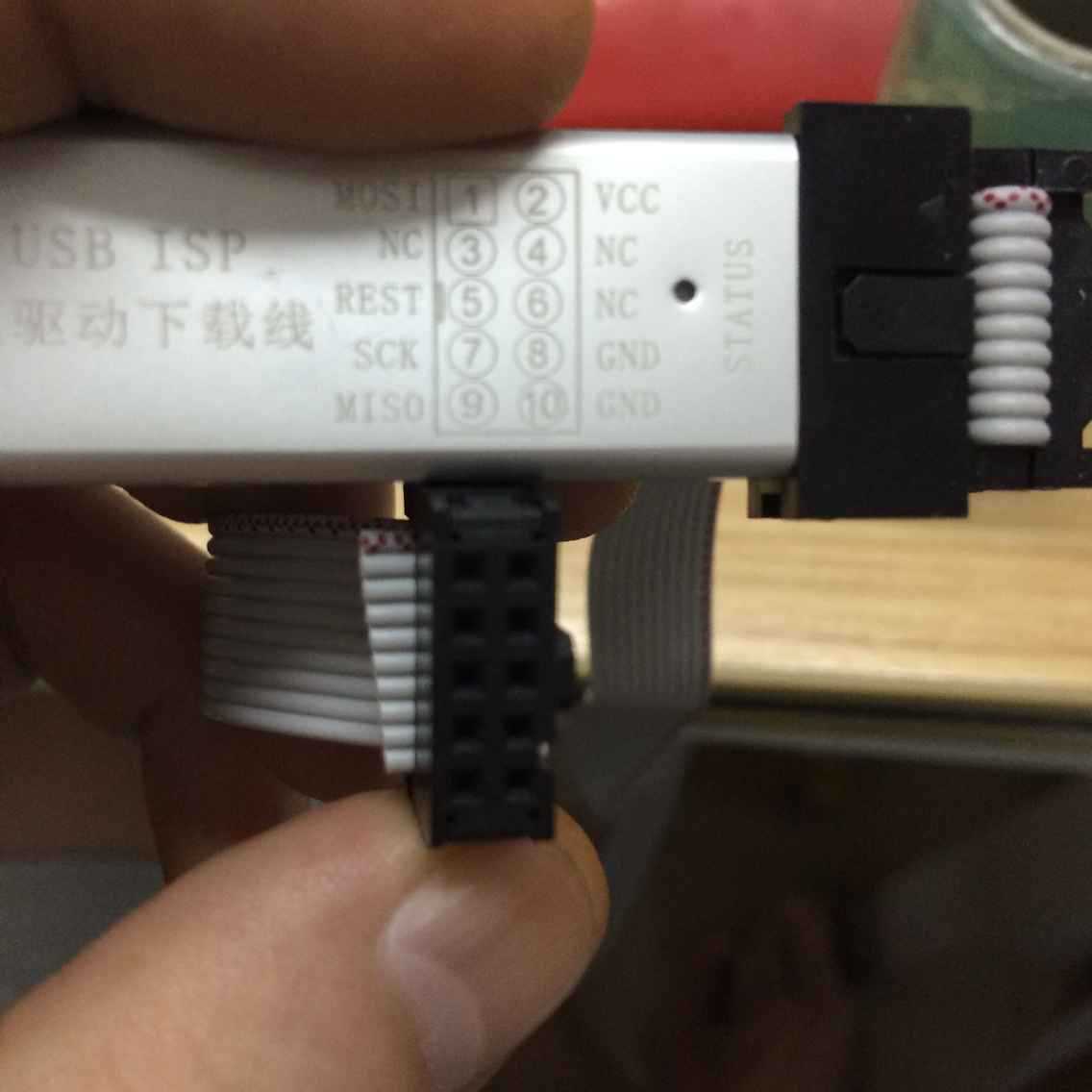 51 Single Chip Microcomputer Télécharger câble USB ISP programming Burner