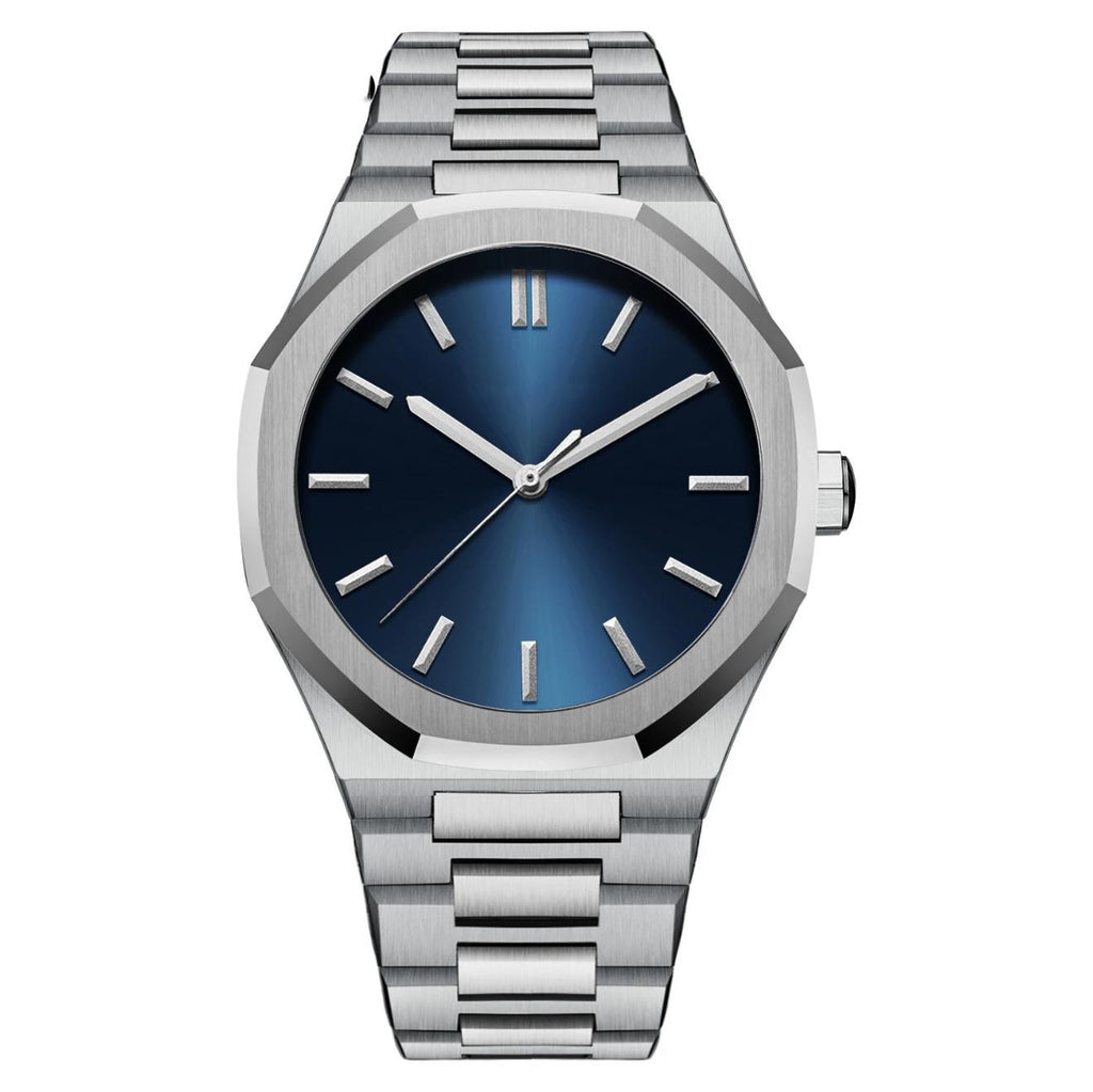 Mouvement Quartz Montres homme carrées deux pièces étanche