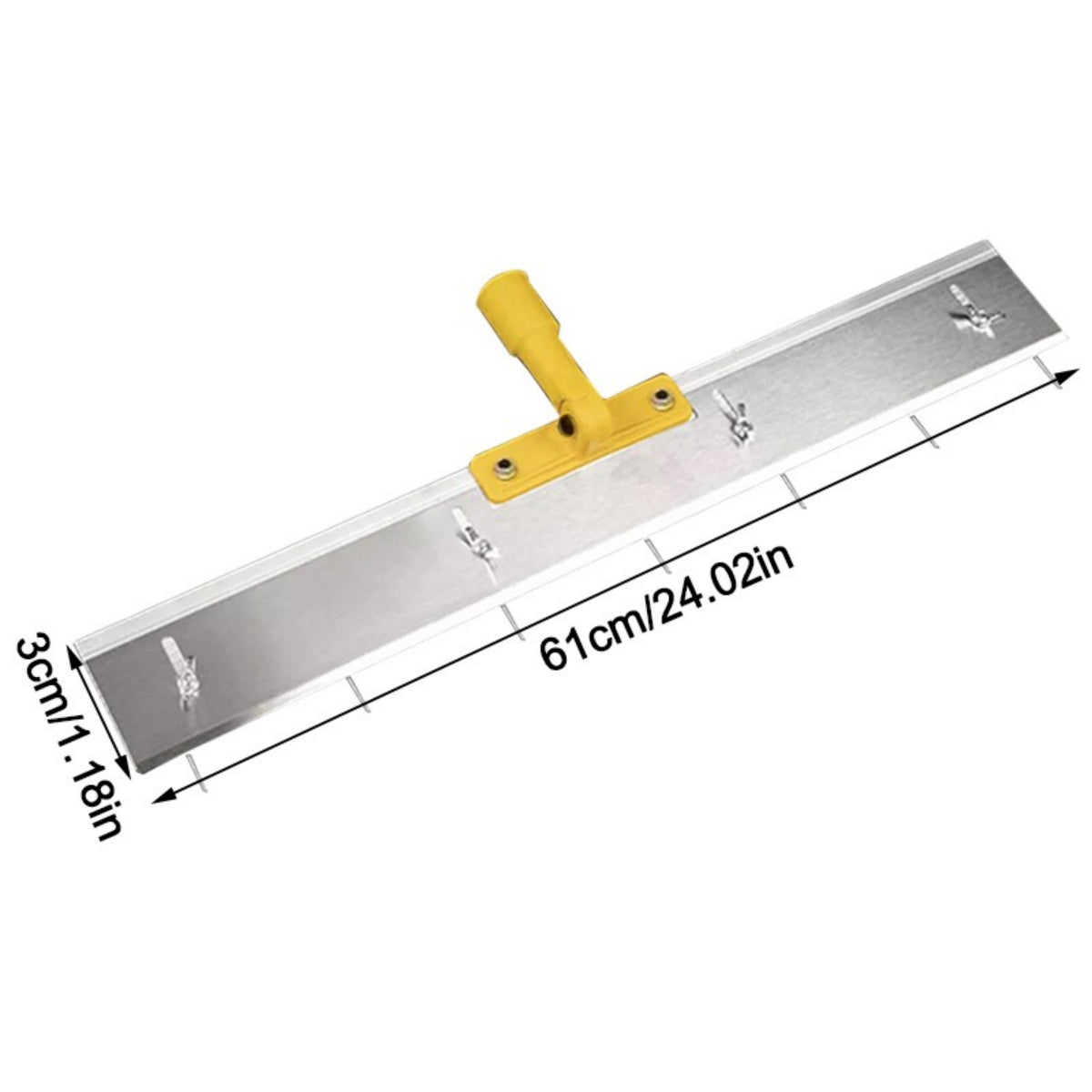 Niveleur à broche réglable pour écaillement composé de nivellement 61cm Outils de revêtement de sol