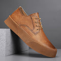 Lace-up Platform Coréen Casual Shoes Retro Hommes Chaussures de Conseil Chaussures
