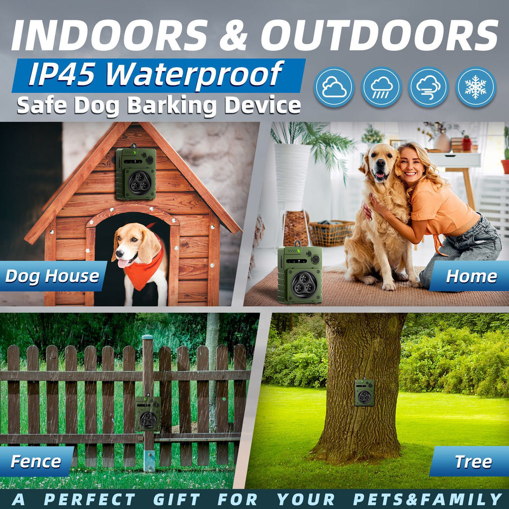 Appareil à ultrasons anti-Barking chien outil d'entraînement chien Repeller chien
