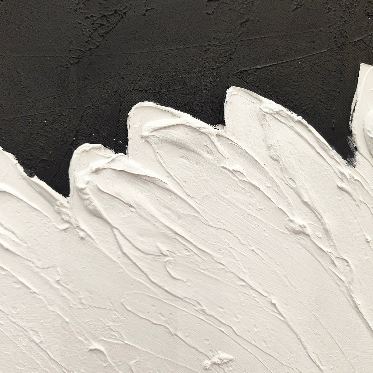 28x40 Art mural abstrait encadré