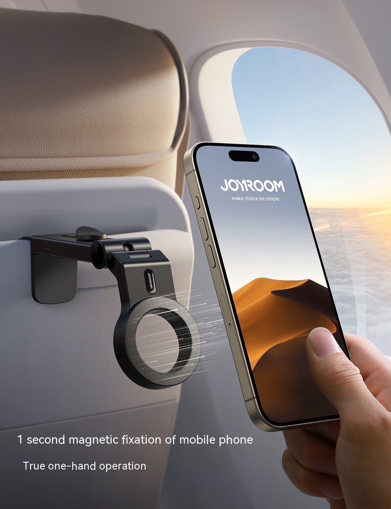 Universal Magnetic Travel Mobile Phone Holder Bureau