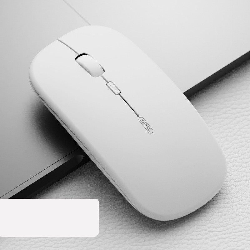 Mouse sans fil de charge de bureau silencieux