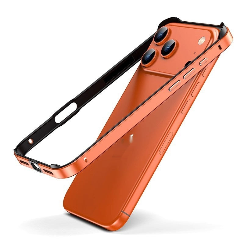 Boîtier de téléphone en aluminium métal alliage Silicone résistant à la chute
