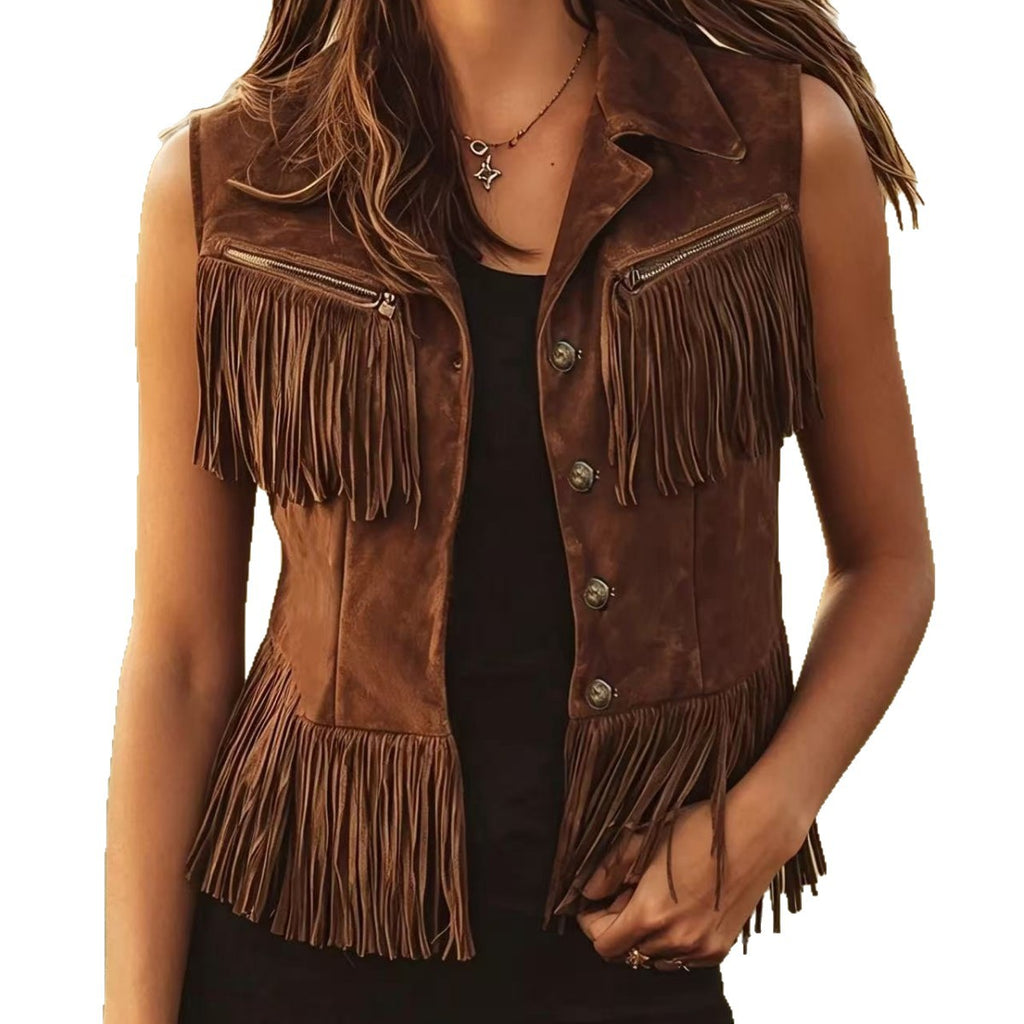 Veste de mode de style ethnique haut Cardigan pour les femmes
